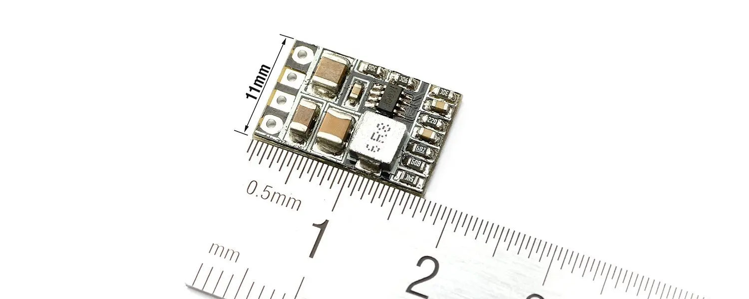 Оригинальный понижающий модуль Matek Micro BEC 5/12 V Регулируемый Выход 2 5s Lipo Батарея для