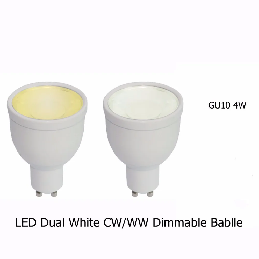 Milight 2 4G GU10 4W Беспроводная Светодиодная лампа с регулируемой яркостью двойной