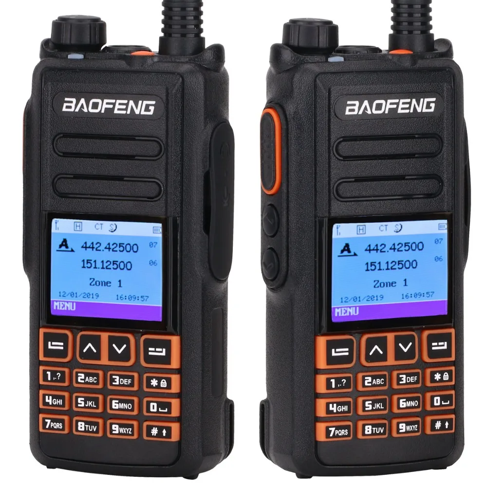 2 шт Baofeng DM X gps цифровая рация DMR с двумя часовыми поясами слот Tier1 & tier ii