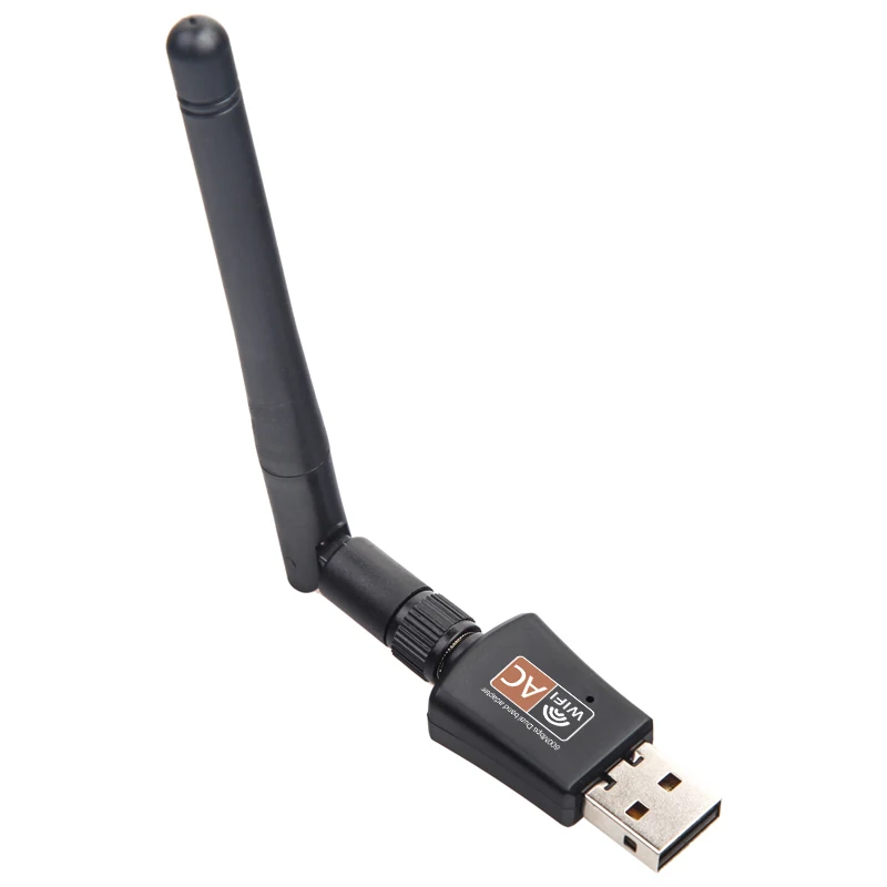 KEBETEME Беспроводной двухдиапазонный 802.11ac USB WiFi 5 ГГц 2 4 600 Мбит/с адаптер для Windows XP Win