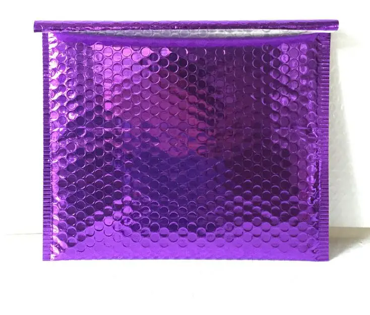 10 шт. большие фиолетовые Пузырьковые конверты Упакованные Упаковочные пакеты