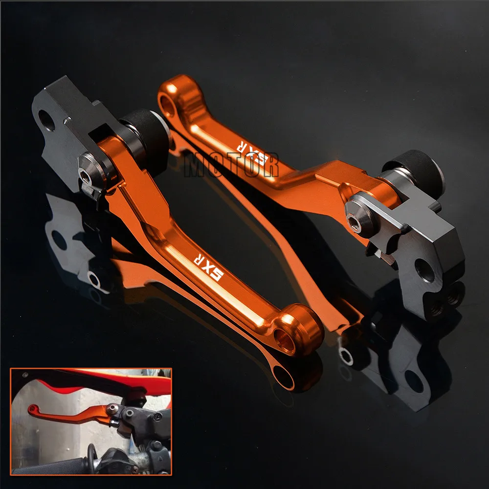 

Motorcycle Pit Dirt Bike Pivot Brake Clutch Levers For 450SX-R 525SX-R Motocross DirtBike Handle Lever 450 525 SX-R SXR SX R