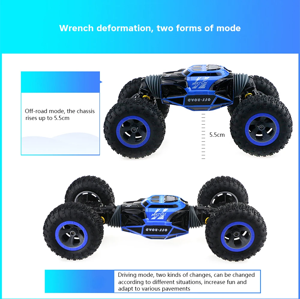 JJRC RC автомобиль 2,4 Ghz 1/16 4WD двухсторонний пульт дистанционного управления автомобиль-амфибия автомобиль трюк автомобиль RC трюк автомобиль с дистанционным управлением