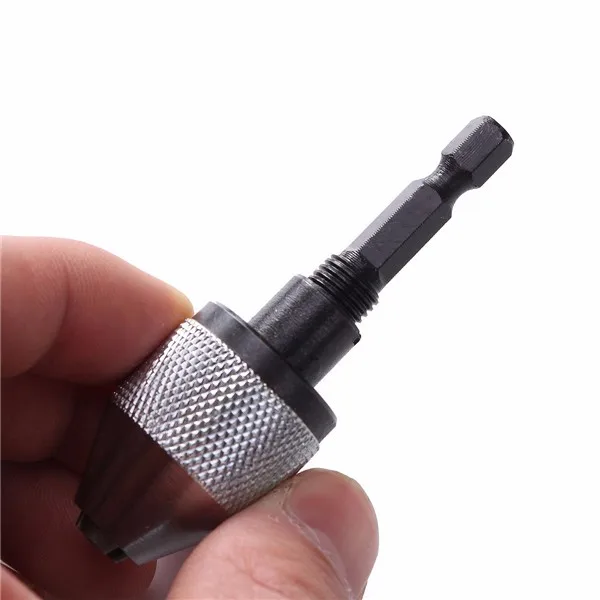 1/4 дюймовый БЕСКЛЮЧЕВОЙ преобразователь патрон для ударного драйвера 0 3 6 5 мм