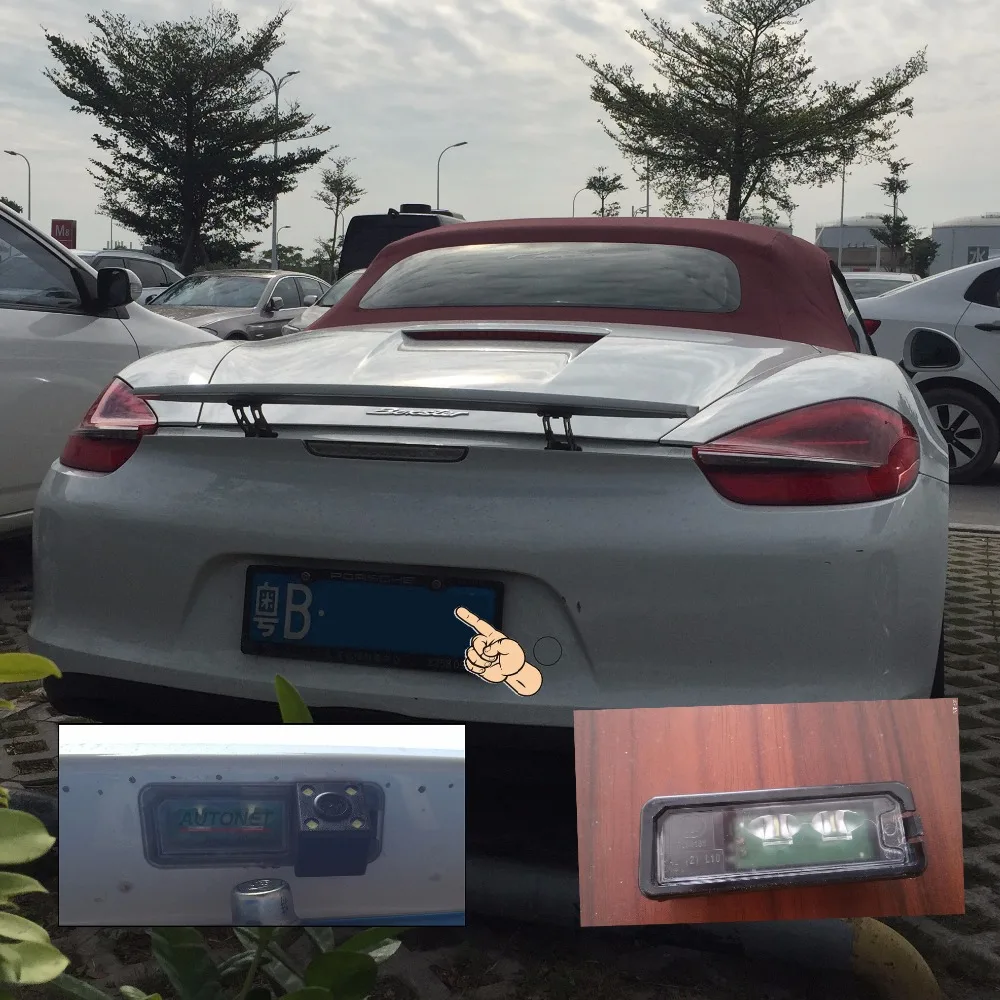 JiaYiTian камера заднего вида для Porsche Boxster 987 981 2008 ~ 2017 ccd ночного видения/номерной знак