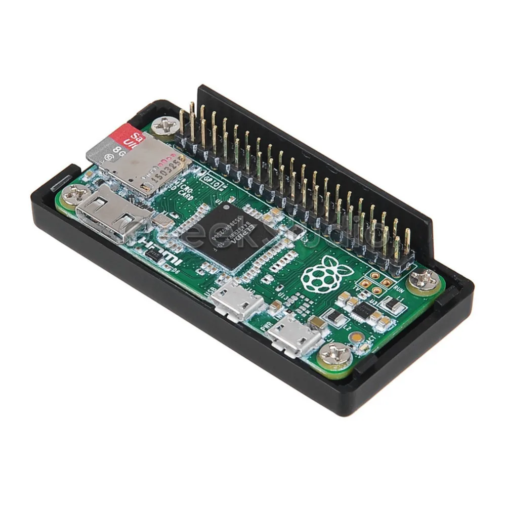 Высококачественный корпус из АБС пластика для Raspberry Pi Zero черный RPI Zero|case for|case for