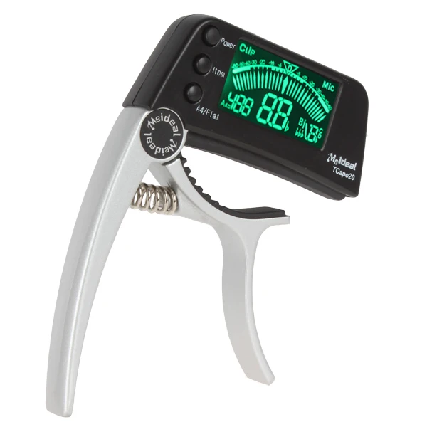 Meideal TCapo20 Мини Цифровой Capo Гитары Электронный Клип На Гитарный Тюнер с LED + Высокая