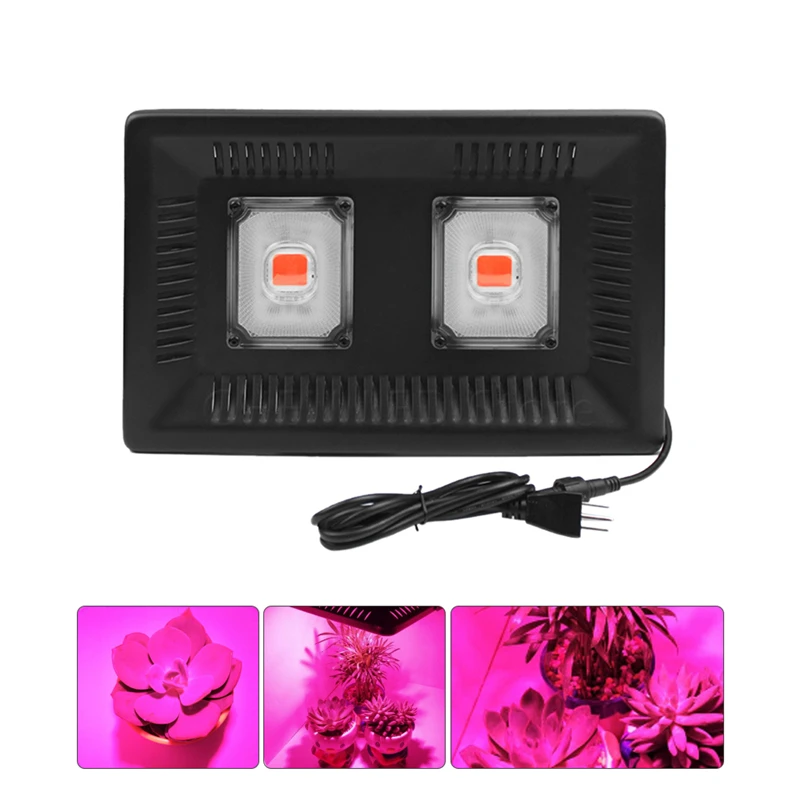1 шт. Led Grow прожектор полный спектр 50 Вт 100 200 110 В 220 в открытый IP65 высокой мощности