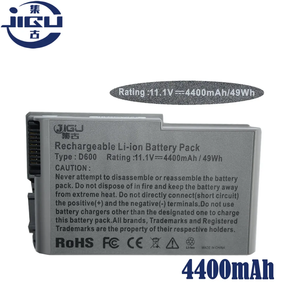Новый аккумулятор JIGU для ноутбука Dell Latitude D500 D505 D510 D520 D600 D610 D530 Series замена: 4P894 C1295