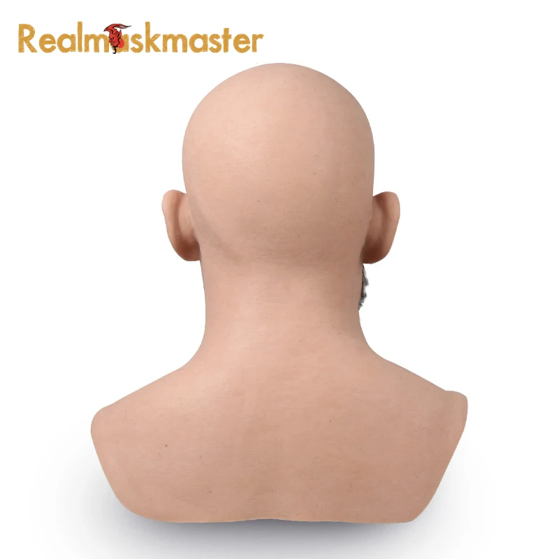 Латексная мужская маска для лица Realmaskmaster|Маски вечеринки| |