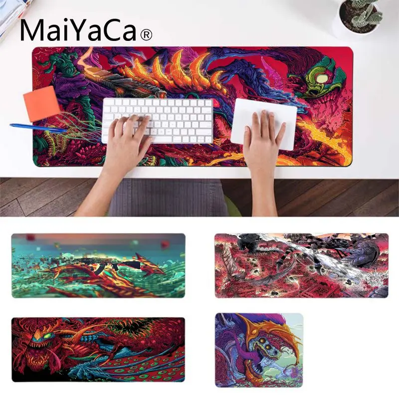 MaiYaCa пользовательские кожи Hyper Beast удобный коврик для мыши игровой прочный