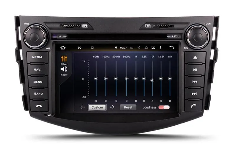 7 &quotавтомобильный dvd плеер на основе android с BT GPS WIFI аудио Радио стерео