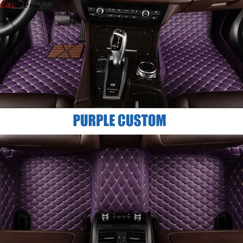 color 3 Автомобиль считаем коврик для автомобиля audi a5 sportback a3 a4 b5 b7 avant q7 2007 a6 c6 4f q3 q5 tt mk1 аксессуары ковер - Название цвета: color 3