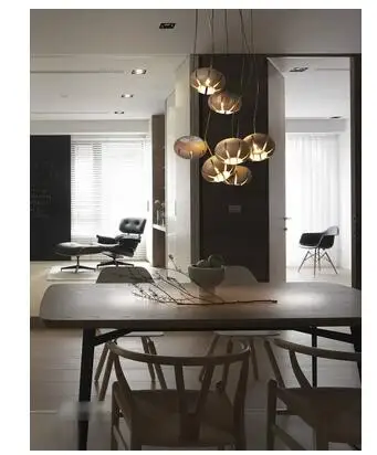 L новый китайский ресторан освещение для гостиной креативная модель комната из