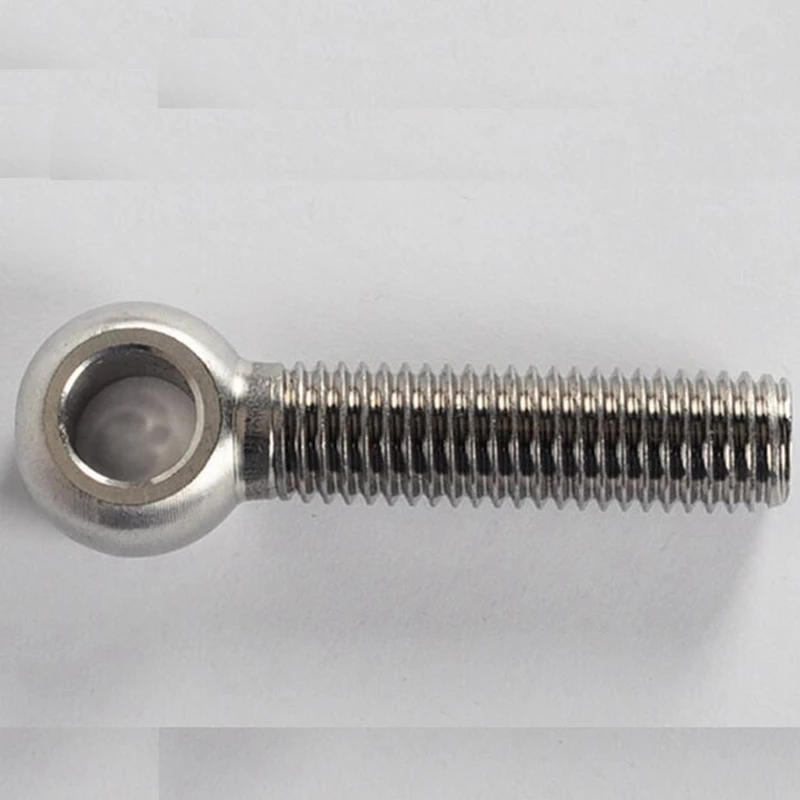 

M5X25mm 304 steel eye bolt Screw O ring head Axle pin split pin shaft pin dowel bolt