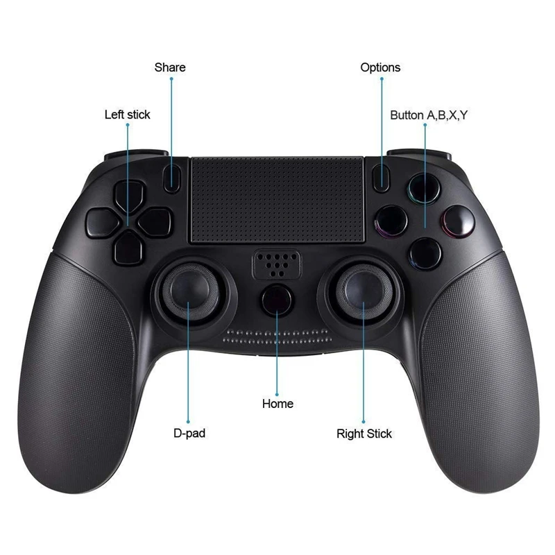 Bluetooth геймпад для Dualshock 4 беспроводной контроллер с функцией вибрации джойстик