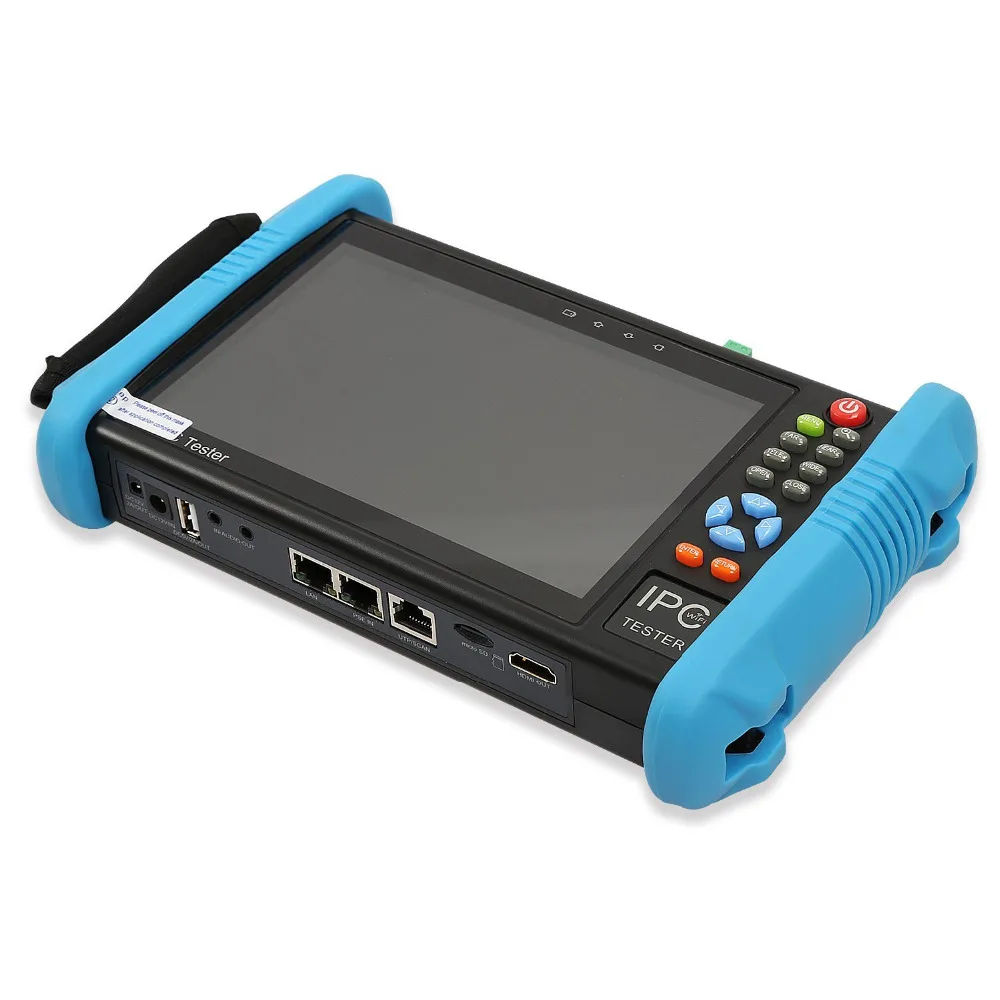 Улучшенный 7 дюймовый сенсорный экран IPS H.265 4K IPC 9800 Plus тестер IP камеры CCTV CVBS