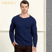 high grade men sweater 2018 new 100 cashmere pullovers winter warm jumper o neck noble fashion clothes standard tops for male