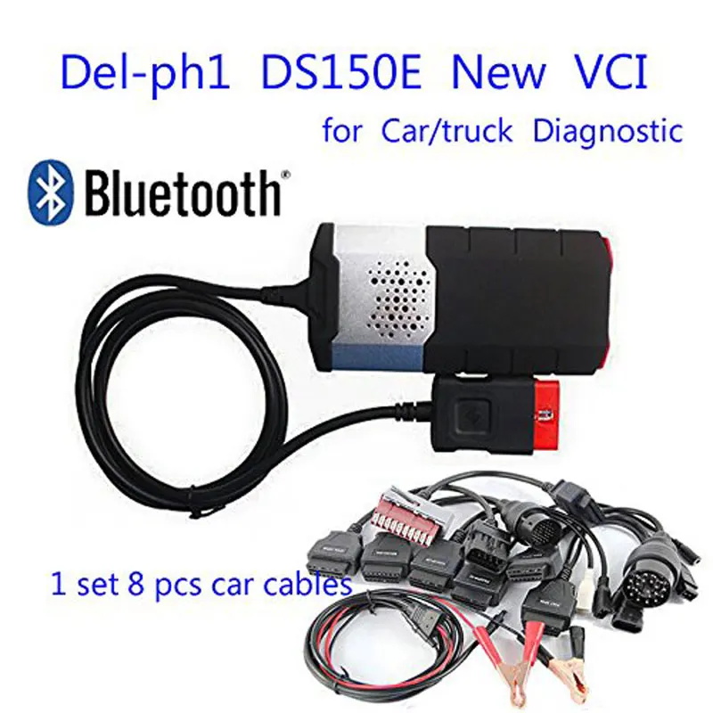 2019 obd сканер для delphi ds150e 2015R3 bluetooth autocome tcs cdp obd2 диагностический инструмент с uni реле
