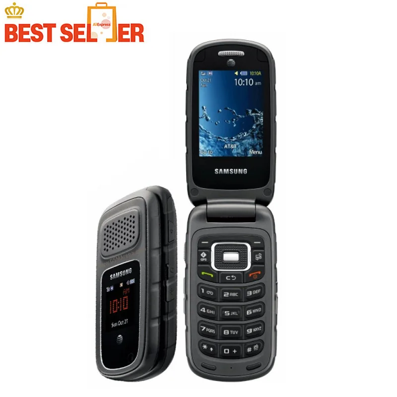 Оригинальный разблокированный мобильный телефон samsung A997 Rugby III 3.2MP Bluetooth MP3 плеер