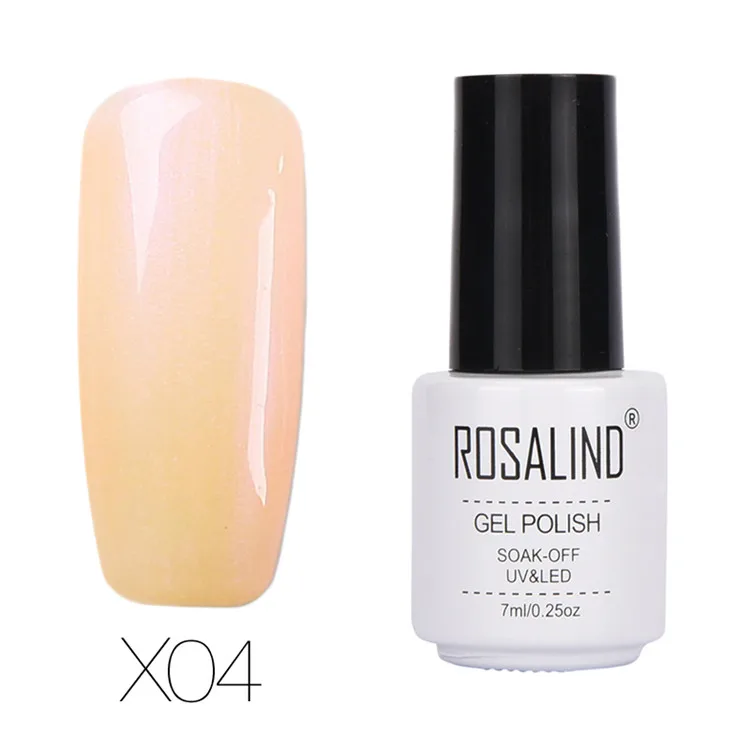X04 Гель ROSALIND, 1 S, модная жемчужная серия, Цветной Гель-лак для ногтей, элегантный дизайн, маникюр, Полупостоянный лак, гель, лак для ногтей - Цвет: X04