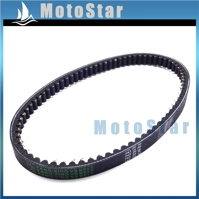743 20 30 CVT приводной ремень для GY6 125cc 150cc двигателя китайский скутер мопед Go Kart ATV Quad 4 Wheeler
