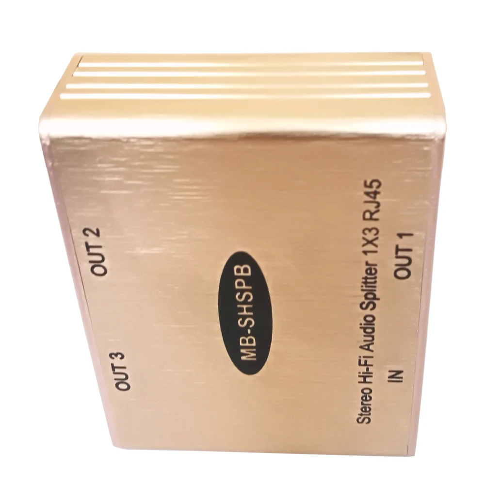 Cat5 Hi Fi аудио дистрибьютор аналоговый через Cat5/6 кабель 3 RJ45 сплиттер|Домашний