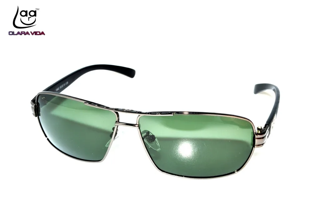 Мужские солнцезащитные очки в стиле ретро черные спортивные классические