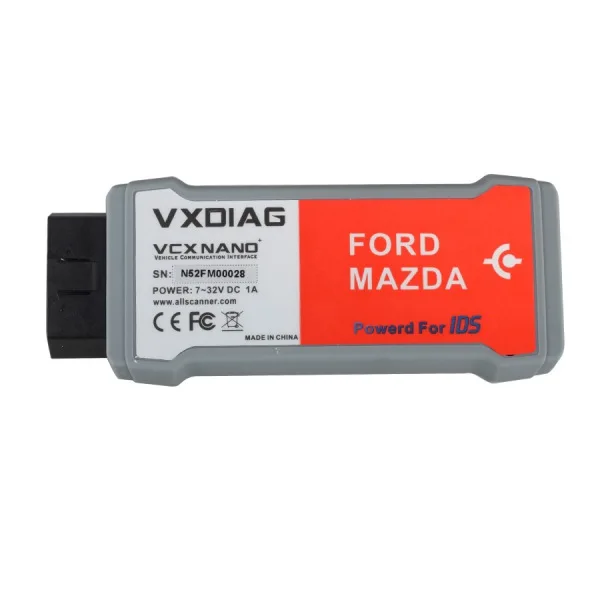 VXDIAG VCX NANO для forford/Mazda 2 в 1 с IDS V97 Plus forford Outcode/Incode калькулятор + SW Dongle 2000