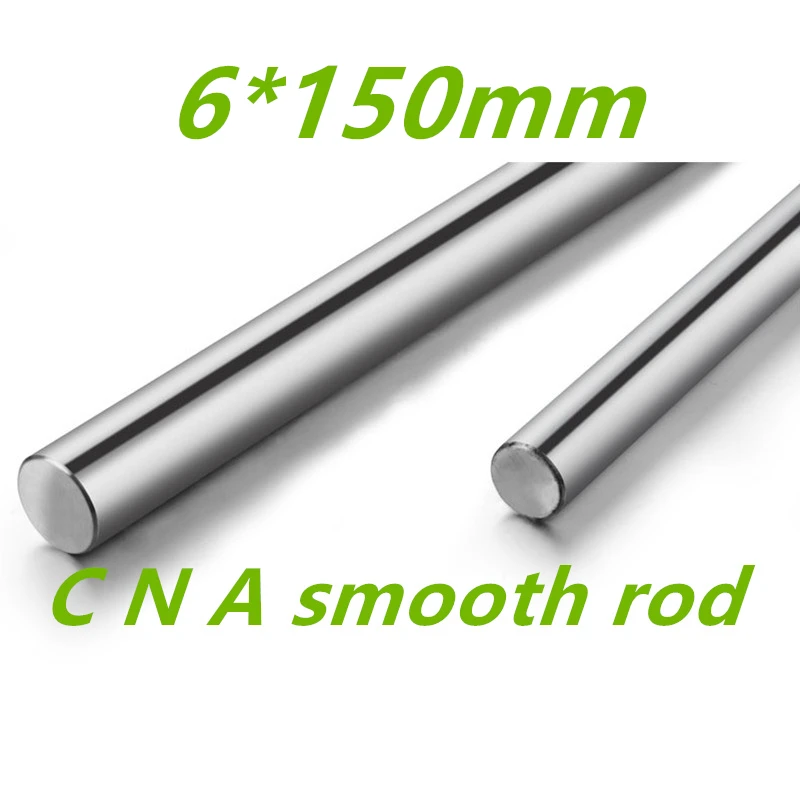 

linear shaft 6mm 150mm rod shaft WCS 6mm linear shaft L 150mm chrome plated linear motion guide rail round rod cnc parts