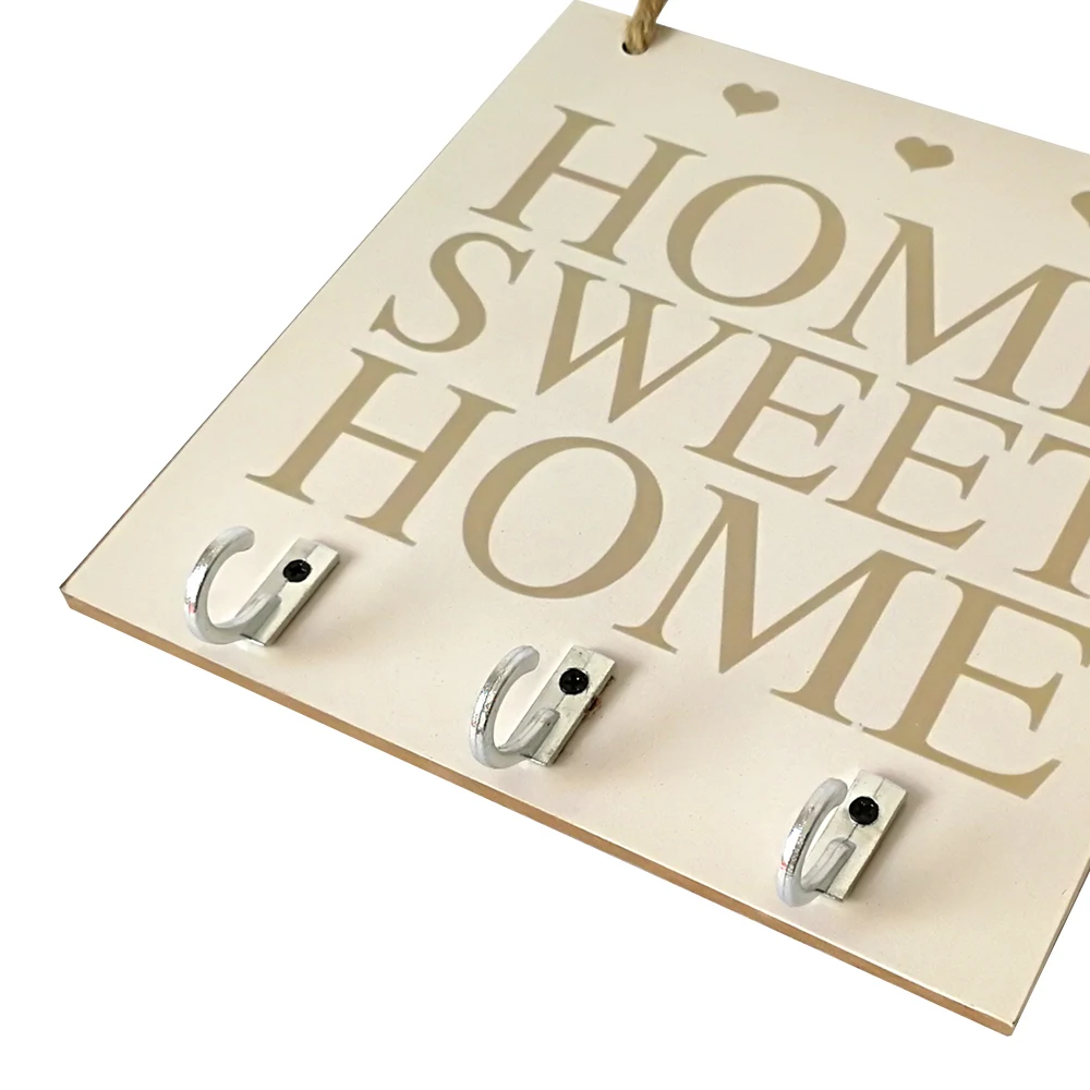 Декоративная настенная домашняя Милая деревенская подвесная табличка из белого