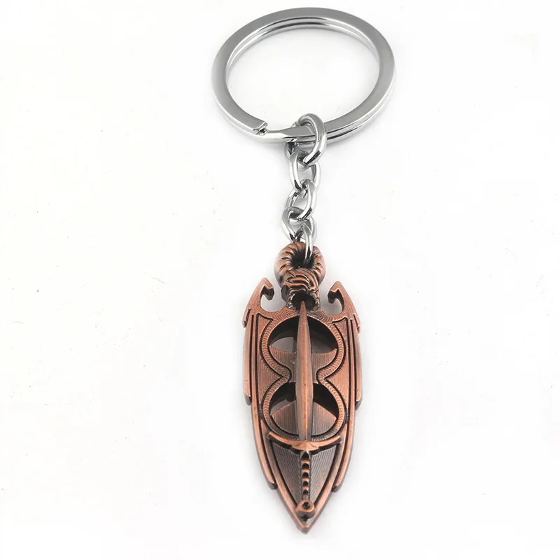 K351 RJ Горячая игра The Elder Scrolls 5 Skryim Amulet of Mara Arkay Ожерелья Подвески динозавр треугольник автомобиль брелок косплей ювелирные изделия - Окраска металла: K351