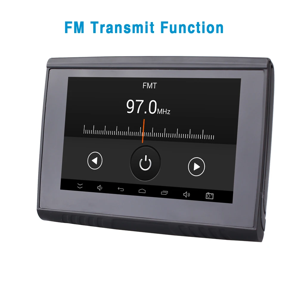 5 дюймов ЖК-дисплей Android 4.4.2 WI-FI 512 М Оперативная память 8 ГБ флэш-памяти gps навигации Bluetooth водонепроницаемые навигатор для мотоцикла/автомобиля