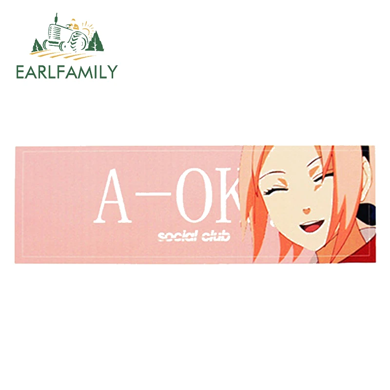 EARLFAMILY 13 см x 4 3 веселая Женская Виниловая наклейка для автомобильного окна
