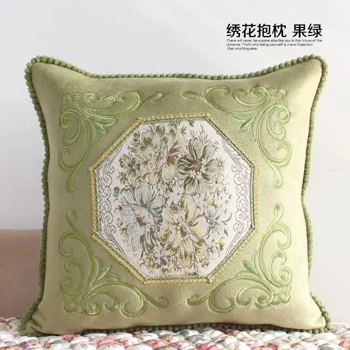 Роскошная винтажная вышитая модная Подушка высокого качества из Ткани Диван ofhead