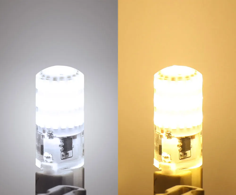 Elinkume 10 шт. G9 светодиодный Светодиодная лампа 4 Вт SMD4014 Керамика лампа AC220V 46 светодиодный s Светодиодные лампы заменить галогенная лампа для люстры