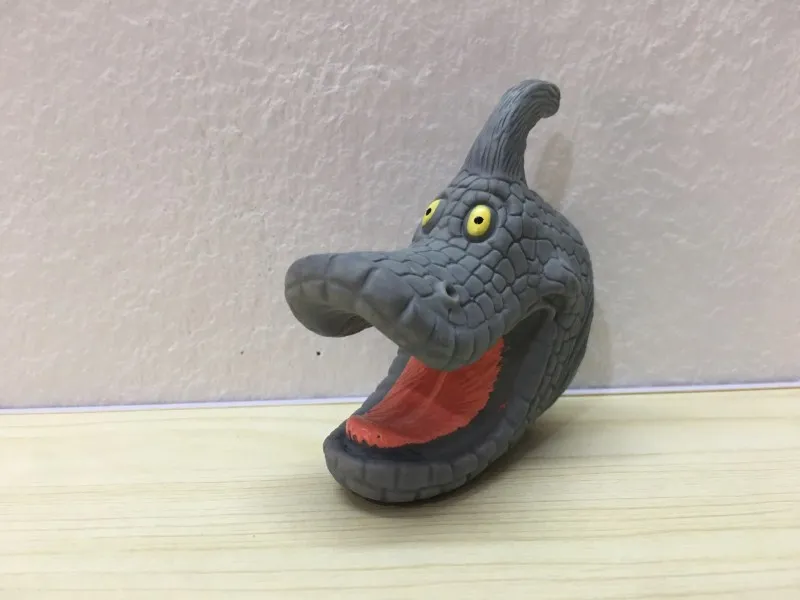 Jurassic World, Мультяшные куклы-Динозавры, кукольные перчатки с изображением животных, мягкие виниловый динозавр, модель игрушки-марионетки