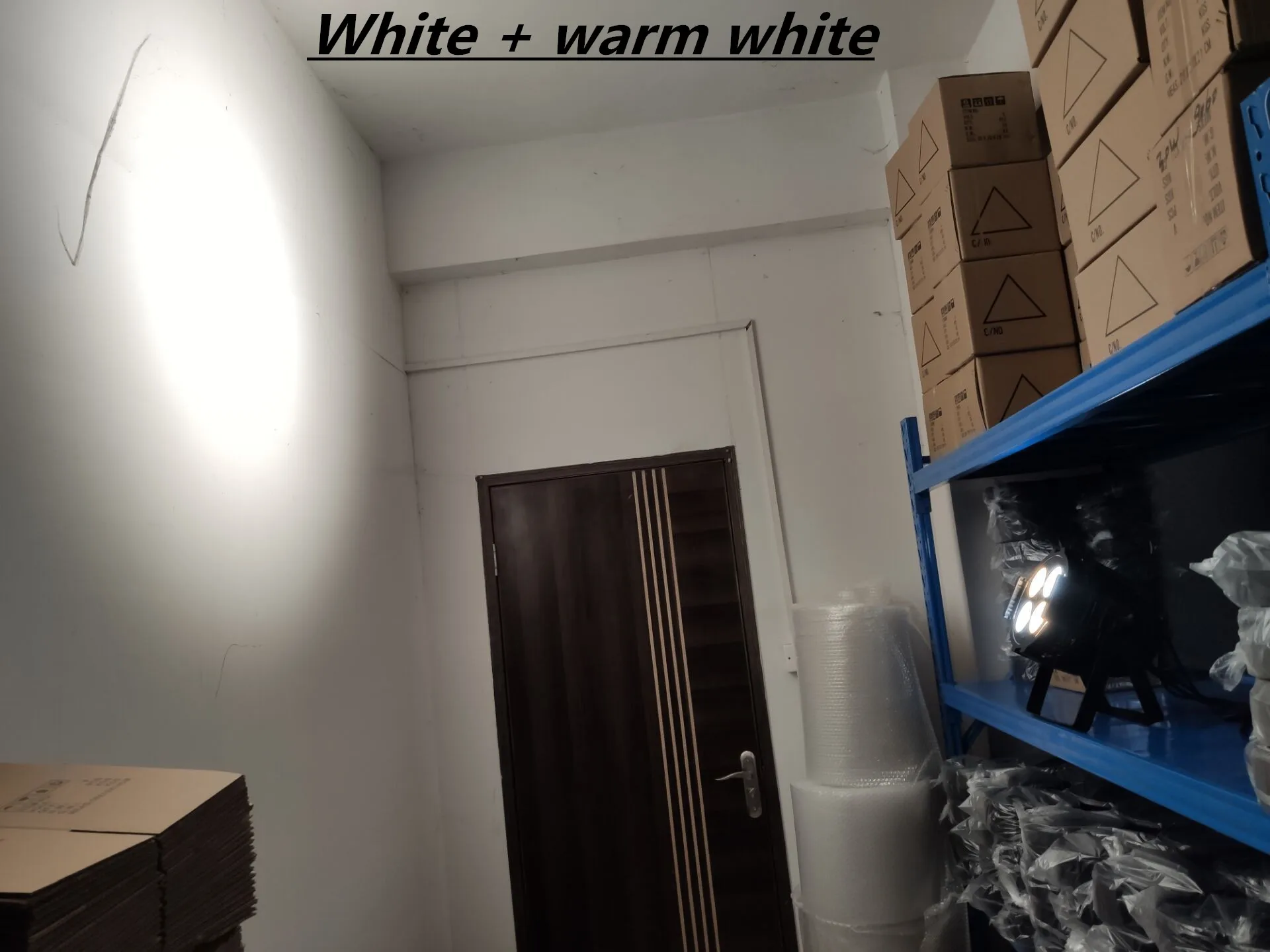 24 шт./4X50W светодиодный PAR Светильник Белый/теплый белый COB светильник DMX
