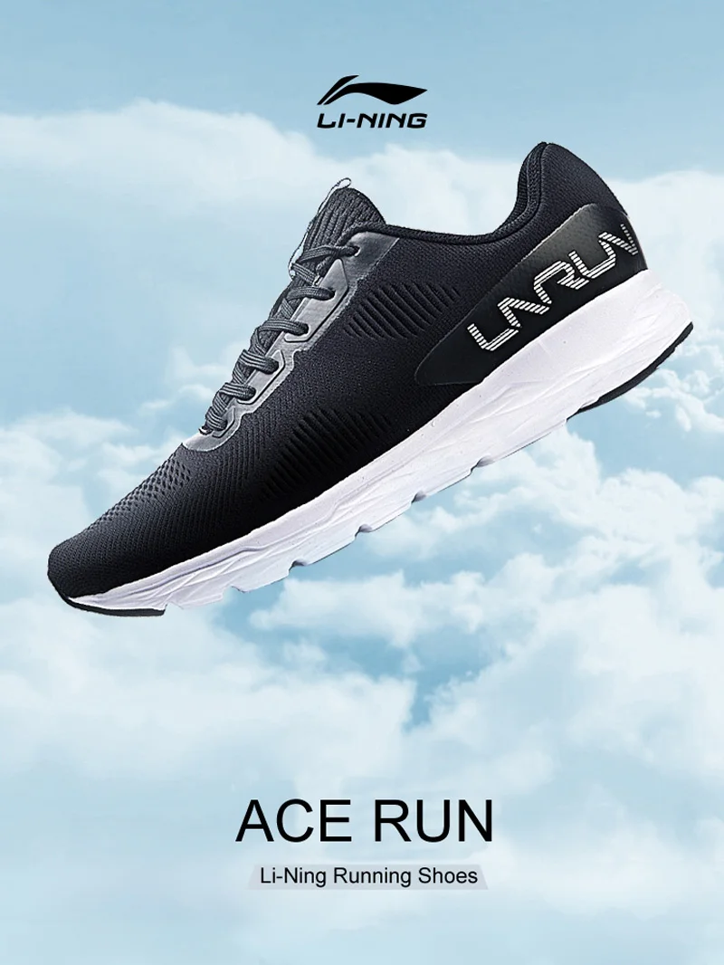 Li-Ning Для женщин ACE бега светильник Вес дышащая и ноская обувь; нескользящая подошва; подкладка Спортивная обувь Кроссовки ARBN028 XYP757