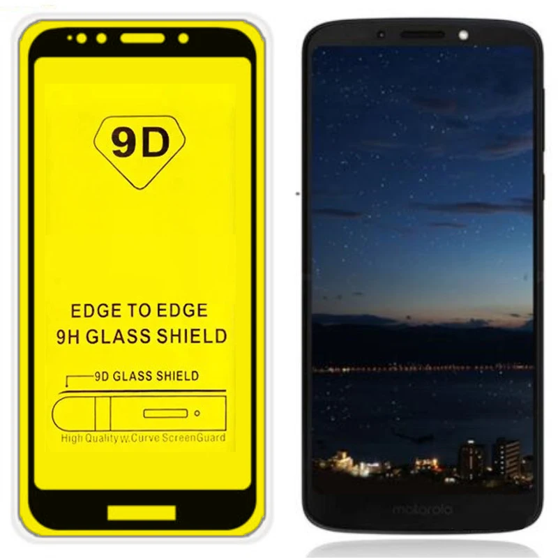 9D закаленное стекло для Moto G6 Plus Защита экрана для Motorola One P30 Note G6 G7 power Play E5 E4 Plus Защитная стеклянная пленка