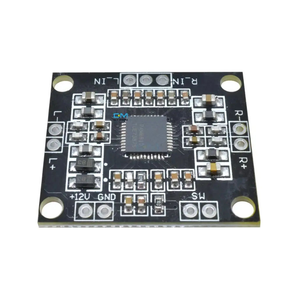 PAM8610 2x15 Вт усилитель мощности доска цифровой двухканальный стерео усилитель мощности доска миниатюрный модуль 12 В