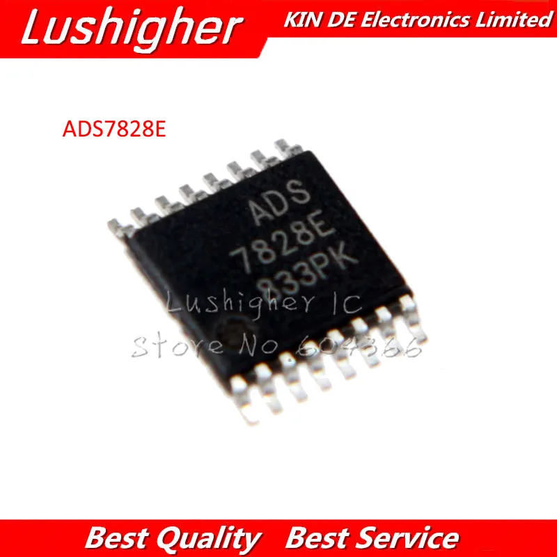 

10 шт. ADS7828E TSSOP ADS7828 TSSOP-16 ADS7828E/2K5