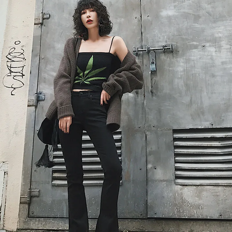 Сексуальный короткий топ Летний Пляжный Boho вязаный шикарный с принтом топы