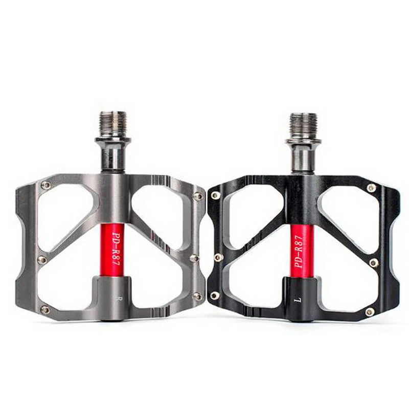 240910/Road bike pedal mountain non-slip aluminum alloy peacock bearing bicycle spare parts | Спорт и развлечения