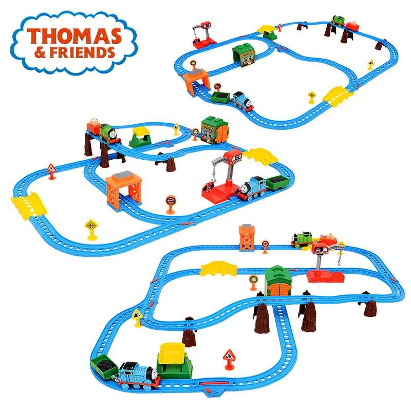 2018 аниме Томас и друзья Игрушка на рельсах литая под давлением игрушки поезд трек