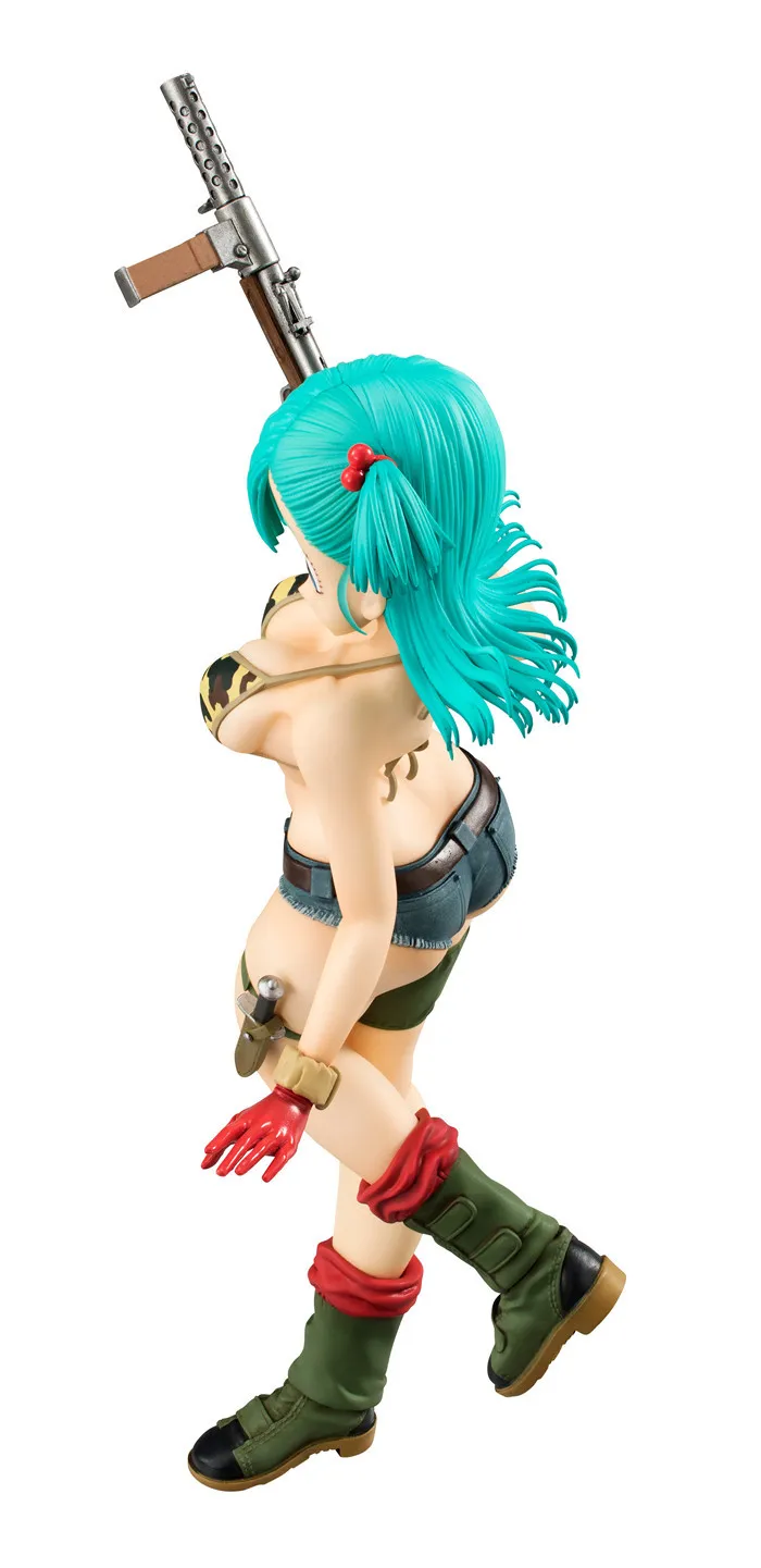 18 см Dragon Ball Z Bulma сексуальное бикини с рисунком из аниме фигурка ПВХ Новая