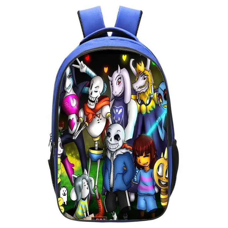 Популярные школьные ранцы для игр Undertale Sans Frisk детский рюкзак с персонажами из