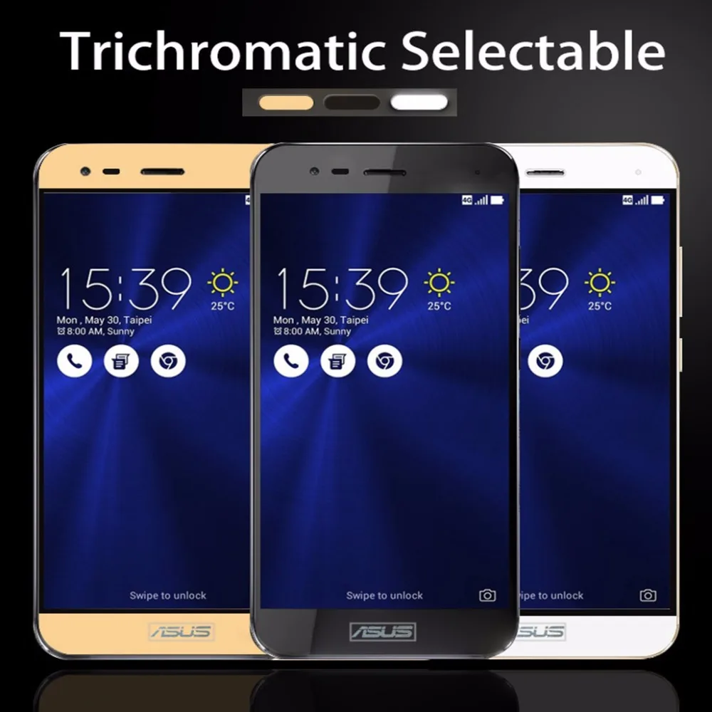 Закаленное стекло с полным покрытием для Asus Zenfone 3 Max ZC520TL 4 ZC554KL защитная пленка