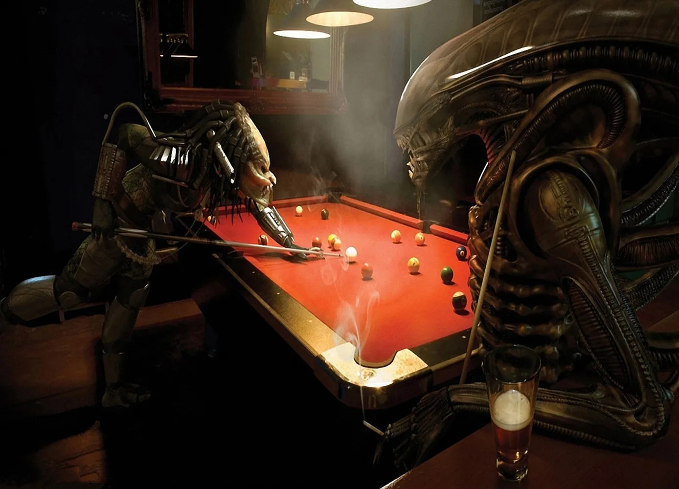 Alien VS Predator биллиардные постеры настенные стикеры 30X42 см HD ностальгия ретро