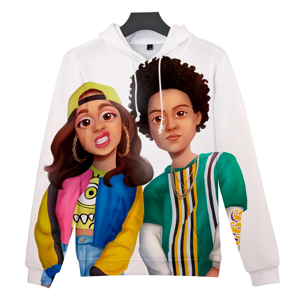 Толстовка rapper Cardi B 3D Толстовка Женская толстовка с принтом утонченность Cardi B Толстовка Мужская Хип-Хоп Harajuku Толстовка XXS-4XL